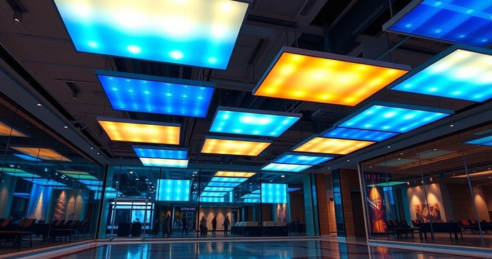 Descubra como os Painéis Luminosos com Leds Transformam Espaços Descubra como os Painéis Luminosos com Leds Transformam Espaços