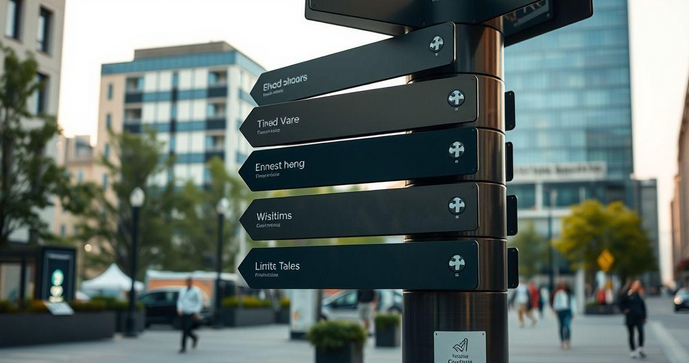 Totem de Sinalização: Como Escolher o Ideal para Sua Empresa e Melhorar a Comunicação Visual Totem de Sinalização: Como Escolher o Ideal para Sua Empresa e Melhorar a Comunicação Visual