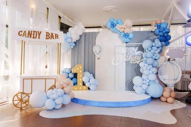 Painel para mesa de festa